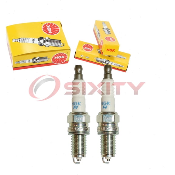 2 pc NGK 90893 Standard Spark Plugs for Ignition Wire Secondary