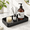 Black-7.9" x 4" x 1.1", variant on Black 7.9" x 4" x 1.1" Ceramic Decorative Tray for Bathroom Vanity and Kitchen Countertop