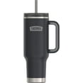 thumbnail image 2 of Thermos 40 oz Stainless Steel Cupholder Mug w/ Straw Graphite, 2 of 15