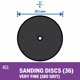 thumbnail image 2 of Discos de lijado Dremel 411 180 Grit (paquete de 72), 2 of 5