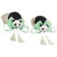 thumbnail image 1 of Pinzas para el cabello jinwen Estilo Chino Panda Verde, 1 of 8