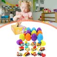 thumbnail image 4 of Colorido Tricky Tyrannosaurus Durable Rabbit in Ball para Party Favors Child Gift JShteea El nuevo, 4 of 7