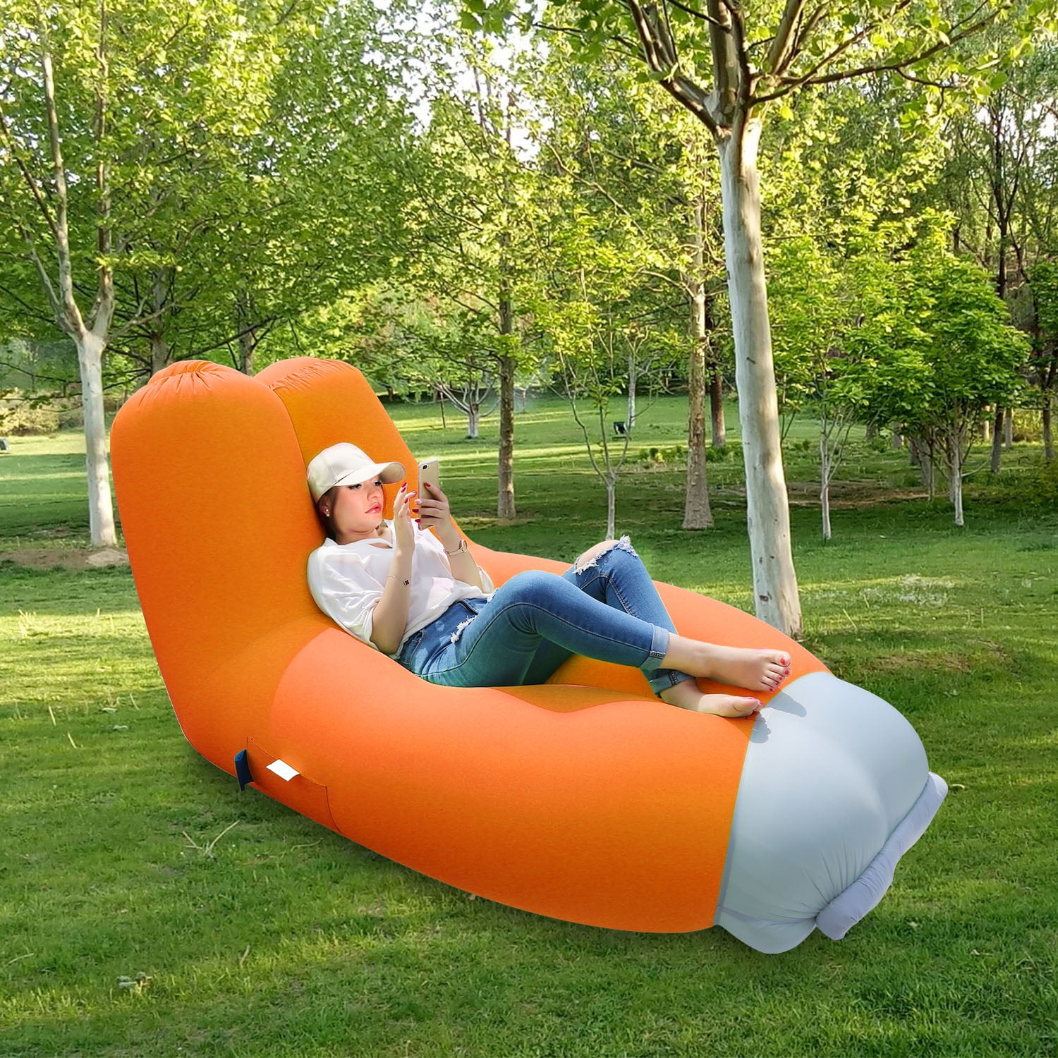 iMounTEK [Inflatable] Air Lounger Sofa/Couch Chair Seats