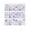 D, variant on Bible Guidance Tabs ,Multicolor Scripture Book Tabs with Blank Labels, Easy Navigation for Bible Study, 7.87"x1.57", Set of 6 Sheets