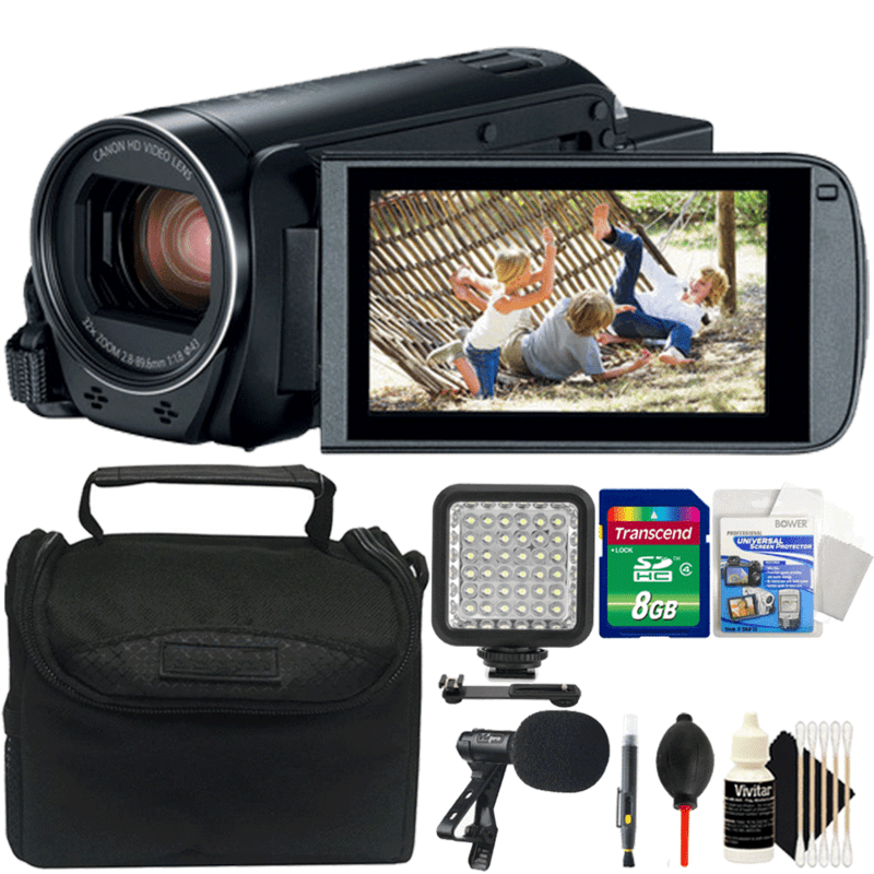 Canon Vixia HF R800 1080p HD Video Camera Camcorder with Accessory Bundle Walmart Canada