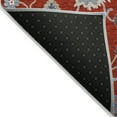 thumbnail image 3 of Addison Rugs Chantille Indoor/Outdoor Traditional Oushak Red Washable Round Rug, 8' x 8', 3 of 6
