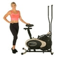 exerpeutic gold elliptical and exercise bike dual trainer