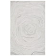 thumbnail image 2 of SAFAVIEH Abstract Kebo Distrssed Area Rug, Light Grey/Beige, 5' x 8', 2 of 12