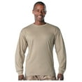 thumbnail image 1 of Rothco Long Sleeve Solid T-Shirt - Desert Sand, Large, 1 of 3
