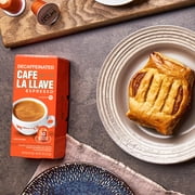 Cafe La Llave Decaf Espresso Pods: 40 Dark Roast Latin-Style Coffee Capsules, Intensity 11