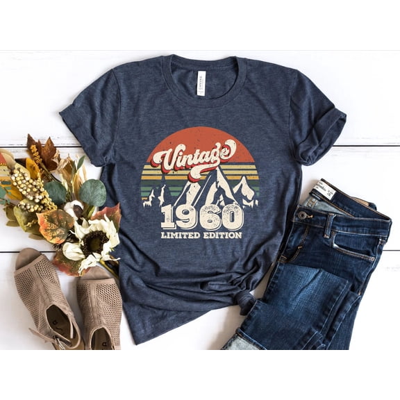Velto Vintage 1960 Shirt, 65th Birthday Gift For Men, 65th Birthday Best Friend, 65th Bday, Sixties Shirt, Turning 65 Birthday Gift, Born in 1960 All Size S-5XL