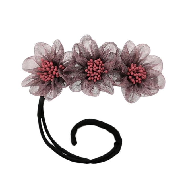Elegante Broche De Horquilla Para Mujer, Diadema Para Fiesta De Baile, Compromiso, Boda, Horquilla De Flor Perezosa Advancent CE008915-02