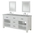 thumbnail image 1 of Direct Vanity Sink Xtraordinary Spa 70D1 70 in. Double Bathroom Vanity, 1 of 7
