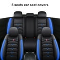 Premium Car Seat Covers for Subaru 5Seat Full Set, Waterproof PU Leather Front Rear Cushion