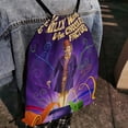 thumbnail image 4 of Willy Wonka-theme Drawstring Backpack Sports Gym Bag Water Resistant String Bag Cinch Bag，12"X16"（30X40cm）, 4 of 6