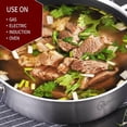 thumbnail image 4 of LOLYKITCH Juego de utensilios de cocina de 10 piezas, juego de ollas y sartenes híbridos de acero inoxidable de tres capas, utensilios de cocina de inducción, resistentes, aptos para lavavajillas y ho, 4 of 5