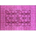 thumbnail image 1 of Ahgly Company Indoor Rectangle Oriental Purple Traditional Area Rugs, 6' x 9', 1 of 4
