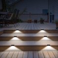thumbnail image 5 of Solar Step Lights LED Deck: 5 Pack Waterproof and Weatherproof Staircase Lighting - White Light_SZXM, 5 of 5