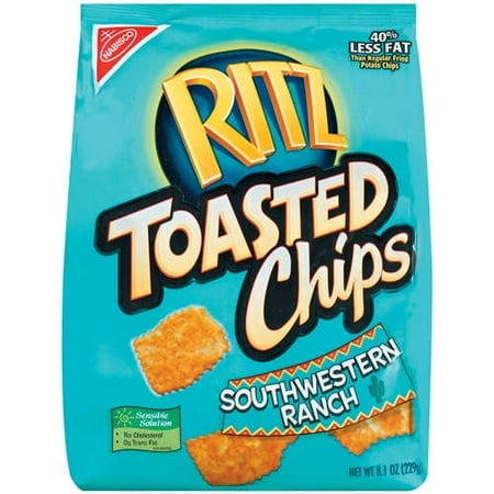 Nabisco Toasted Chips: Southwestern Ranch Ritz, 8.1 oz