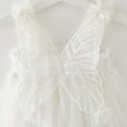thumbnail image 4 of Lindreshi Baby Girl Clothes Toddler Kids Baby Girls Cute Summer Mesh Elegant Flower Wing Suspenders Dress Skirt, 4 of 5