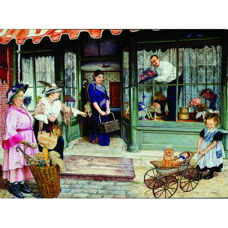 SUNSOUT INC - Snatched Away - 1000 pc Jigsaw Puzzle by Artist: Susan Brabeau - Finished Size 20" x 27" - MPN# 44518