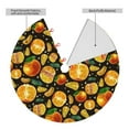 thumbnail image 2 of Yiaed Tangerine Print Christmas Tree Skirt , Tree SkirtsTree Mat for Christmas Winter Holiday Indoor Decorations-30", 2 of 7