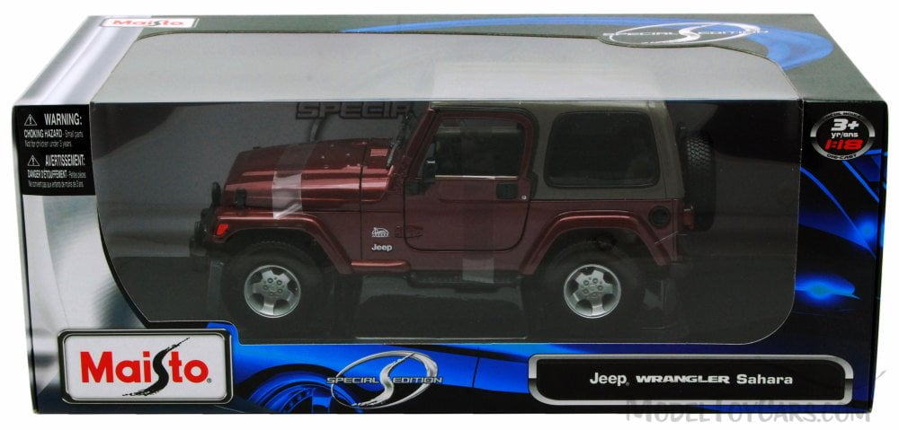 maisto jeep wrangler sahara