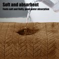 thumbnail image 4 of Velvet Towel Set Soft Absorbent Bath Towels for Home and Daily Use, Multicolor, 4 of 8