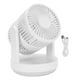 thumbnail image 2 of Ventilador De Escritorio, Diseño De Luz De Aire Oscilante De Flujo De Aire Oscilante Automático, Ventilador De Circulador De Aire Oscilante De Escritorio Recargable Para El, 2 of 7
