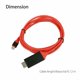 thumbnail image 2 of Usb-c Type C To Hdmi Hdtv Tv Cable Adapter For Samsung Galaxy S10 Note 9 Macbook, 2 of 5