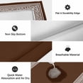 thumbnail image 6 of Coffee Brown Greek Key Outdoor Rug for Patio/Deck/Porch, Non-Slip Large Area Rug 3 x 5 Ft, Geometric Greece Ancient Farmhouse Geo Indoor Outdoor Rugs Washable Area Rugs, Camping Rug Carpet Runner, 6 of 8