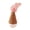 Brown, variant on Wobble Cat Toy with Feathers, Wooden Sisal Wrapping Tumbler Interactive Cat Toy for Indoor Cats, 360 Degree Self-Righting Chaser Toy for Kittens