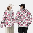 thumbnail image 6 of Haiem Rose Flowers UPF 50+ Fishing Shirts for Men Long Sleeve UV Sun Protection Hoodie Non-Mask Outdoor Hiking Shirts, 6 of 9
