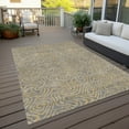 thumbnail image 6 of Addison Rugs Chantille Indoor/Outdoor Transitional Swirls Gray Washable Rectangle Rug, 8' x 10', 6 of 6