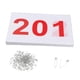 thumbnail image 4 of 100 dorsales ligeros para correr, para atletas y juegos 201 a 300, 4 of 9