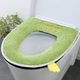thumbnail image 6 of Toilet Seat Covers, Portable Toilet Seat Covers, Zipper Plush Warm Toilet Seat Cover for Winter Bathroom, Thickened Flock Material, Easy Installation, Soft Comfortable, Multi-Color Options, 6 of 7