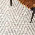 thumbnail image 6 of SAFAVIEH Natura Christiana Zig-Zag Runner Rug, Ivory/Black, 2'3" x 8', 6 of 8