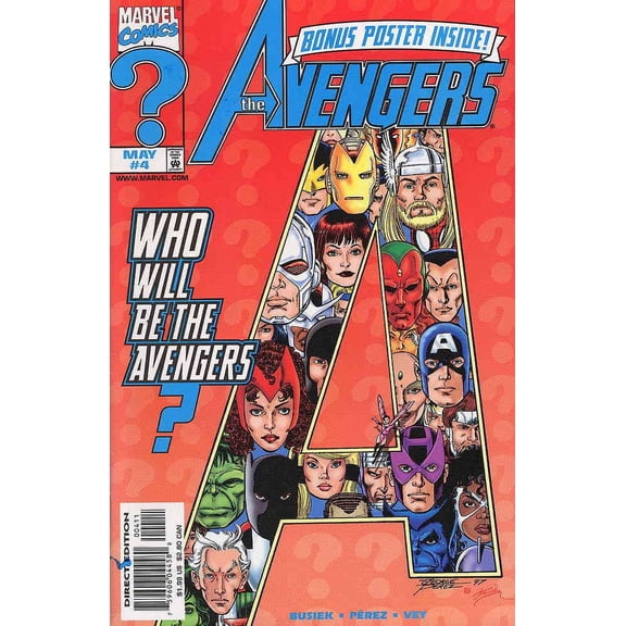 Avengers (Vol. 3) #4 VF ; Marvel Comic Book