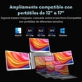 thumbnail image 4 of Mr. Gadgets Triple Monitor Portatil Para Laptop 14 Pulgadas, Modelo S780, 16:10 1200p, Ips, Usb C, Usb A, 1 Cable 3 Pantallas, On The Desk, Srgb 100%, Compatible Con Windows, Mac Os, M1, M2, M3, M4, 4 of 6
