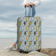 thumbnail image 7 of Uemuo Lightning Bolts Printed Washable Luggage Cover - Fashion Suitcase Protector Fits 18-32 Inch Luggage-X-Large, 7 of 7