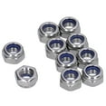 thumbnail image 4 of Écrous de Quincaillerie, 100 Pcs Écrous de Verrouillage en Nylon, Kit de Fixation en Acier Inoxydable pour Maintenance, 4 of 7