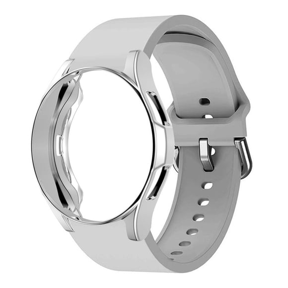 TPU Case+ Silicone band for Samsung Galaxy Watch 4 classic 46 mm 42mm 4 44mm 40mm accessories sport watch Wristbands cover strap Ridge Bracelet for Galaxy Watch 4