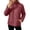 Wine, variant on Chiccall Womens Quilted Puffer Jacket Full Zip Long Sleeve Winter Cotton Padded Coat Lightweight Warm Outerwear Army Green 2XL