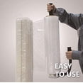 thumbnail image 4 of Épaisseur de Film Étirable/papier d'Emballage, Pellicule Étirable avec Poignée de Contrôle de Tension, Pellicule Étirable Résistance Industrielle, Durable, Extra Épaisse, Film Rétractable Robuste (4 Paquets), 4 of 6