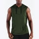 thumbnail image 4 of Blusa sin mangas con capucha de verano para hombre, informal, de moda, de color liso, con capucha, sin mangas, para hombre, 4 of 8
