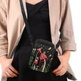 thumbnail image 4 of HELLHERO Mushrooms Pattern Present Double-layer Shoulder Bag Vintage for Outdoor Holiday Travel, 4 of 7