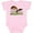 AD-Pink, variant on Mushroom Hunting for Morel Mushroom Boys or Girls Baby Bodysuit