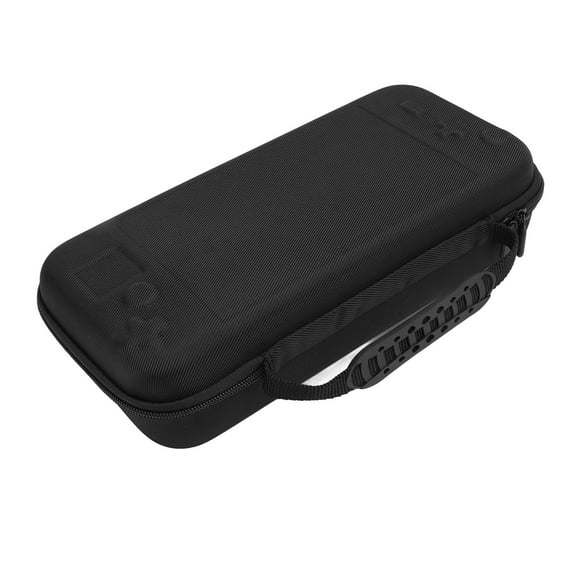 Estuche De Almacenamiento Para Consola De Juegos, EVA Negro, Gran Capacidad, A Prueba De Golpes, Estuche Protector Para Consola De Juegos, Cremallera Doble Portátil Para