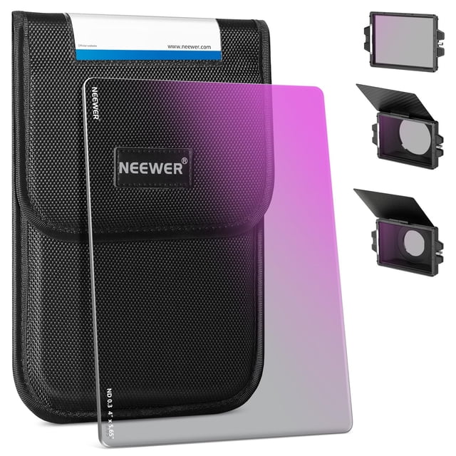 Filtro ND NEEWER ND0.3 (1 parada) 4x5.65 para NEEWER Matte Box