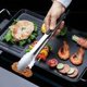 thumbnail image 5 of Pinzas para barbacoa de 12 pulgadas, pinzas para barbacoa de acero inoxidable, pinzas para parrilla premium para cocinar, pinzas de metal para carne enorme, pinzas de cocina con bloqueo, 5 of 5